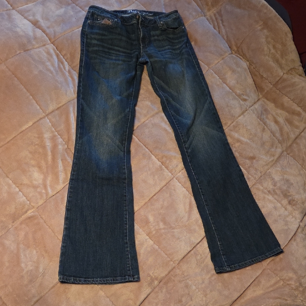 Wrangler Rock 47 Classic Blue Women's Jeans 9 X 38